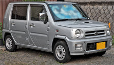Daihatsu Naked Alloy Wheels and Tyre Packages.
